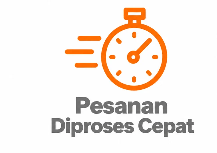 Pesanan diproses cepat